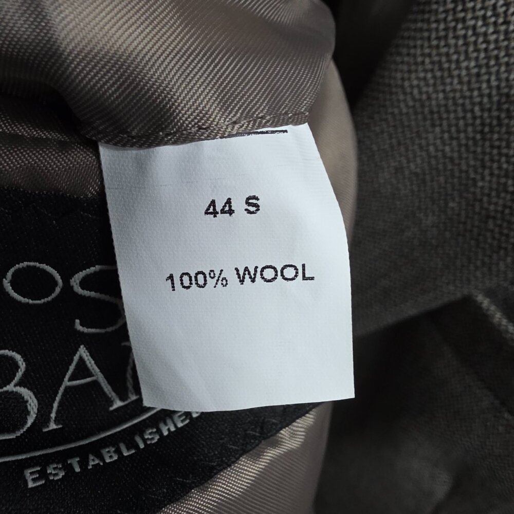 Jos. A. Bank 44S Navy Blazer Sport Coat Jacket 3-Button Stripe Y054 - Picture 10 of 11